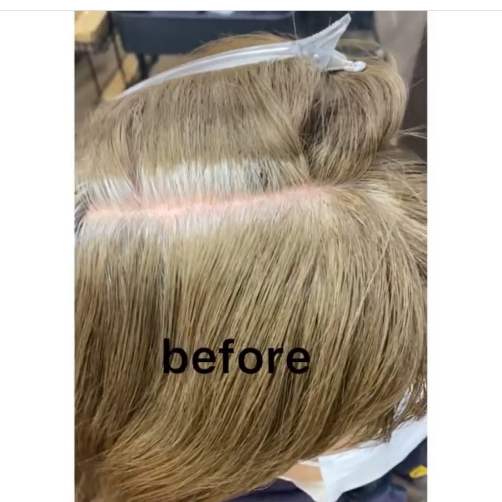 全体に真っ白な場合 白髪ぼかしは出来るのか 30代 40代の白髪染めが得意な美容師 中村望都 ナカムラノゾミ